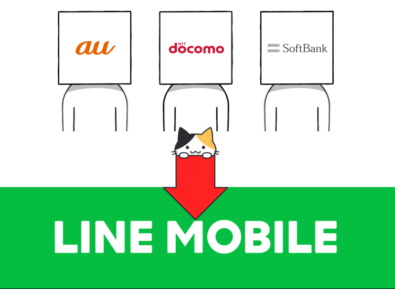 docomo-au-softbank-to-linemobile-e1551674658342-800x585 【必見】LINEモバイルが安い理由は人件費、管理費、設備投資不要のため