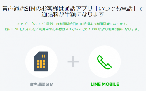 linemoble-call-unlimited-voicecall LINEモバイルは10分以内の電話かけ放題話し放題が月額880円で使える格安SIM