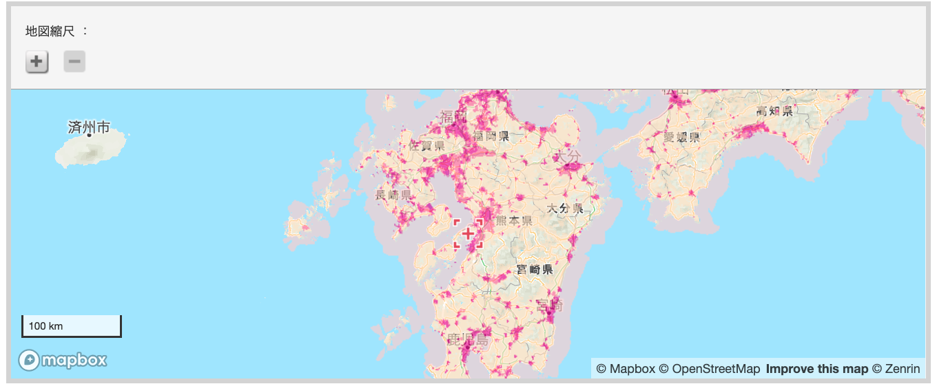 【調査結果】熊本県でLINEMOの電波と速度を現地調査してきた【圏外？】 kumamoto-denpa-erea-map-001